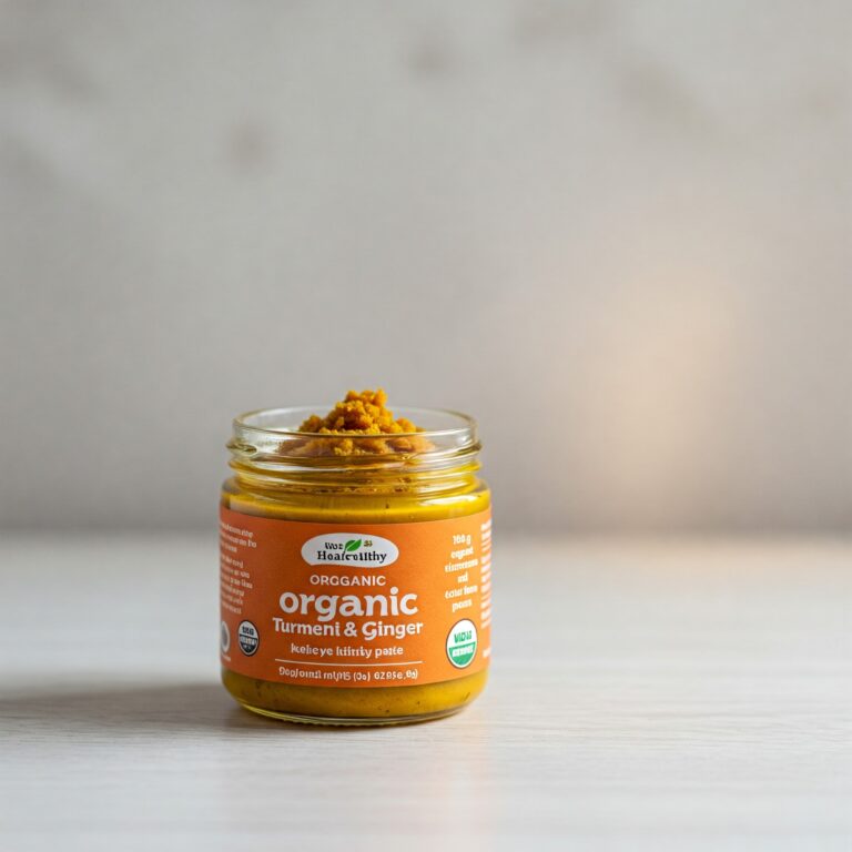 Pasta di Curcuma e Zenzero Bio